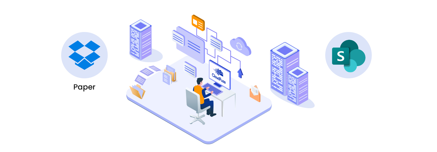 Transferring Dropbox Paper to SharePoint with CloudFuze