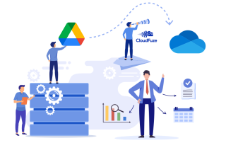 Move Google Drive Data to OneDrive