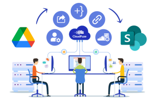 Features to migrate google drive to sharepoint