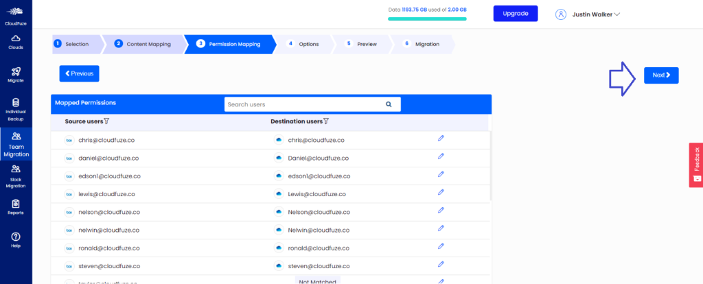 Customizing permissions mapping 