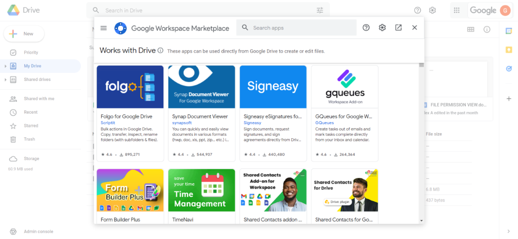 Google Workspace Marketplace