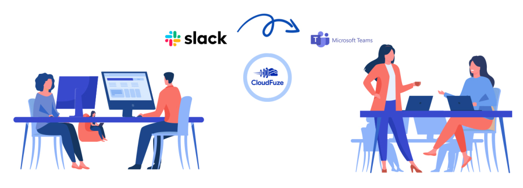 Slack Channels to MS Teams With CloudFuze