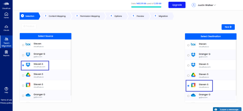 Copy Dropbox Folder to Google Drive Via Folder Display Feature