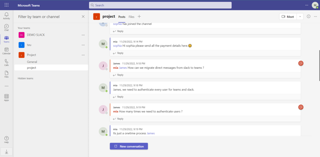 Private Team in Microsoft Teams