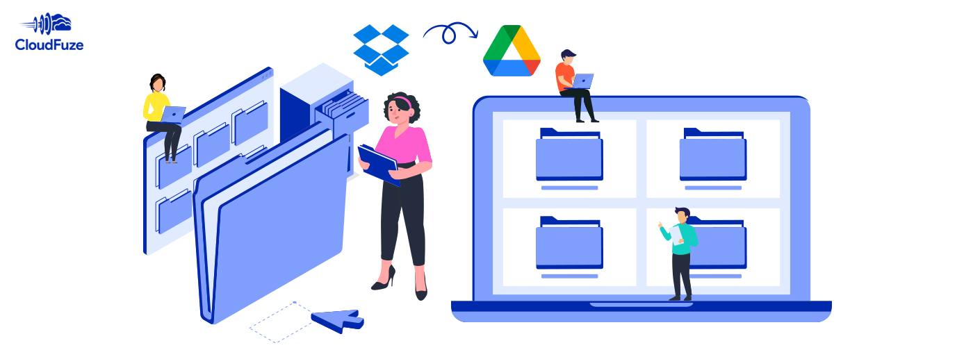 Migrate Dropbox Team Folders to Google Drive