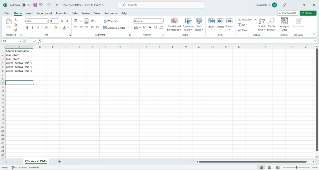  CSV file with duplicate mapping