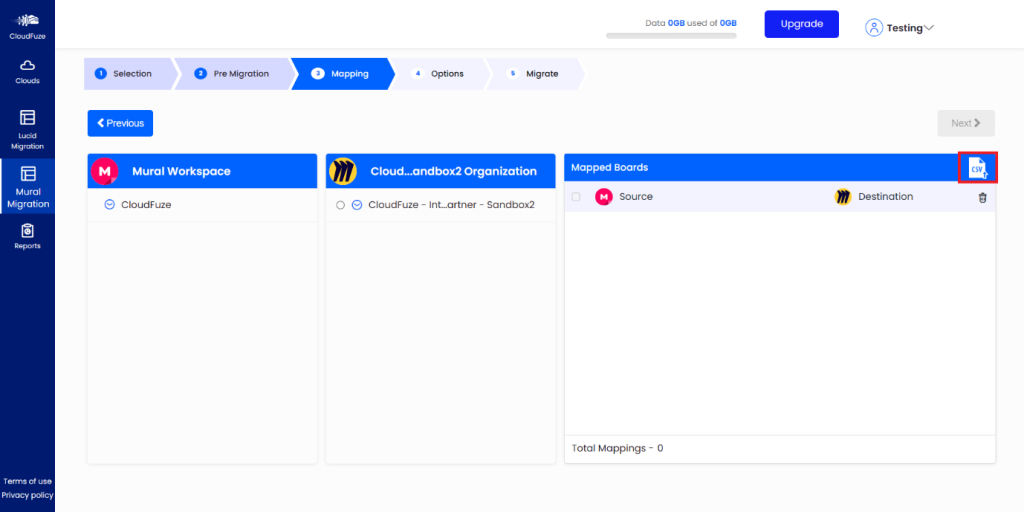 CSV Mapping