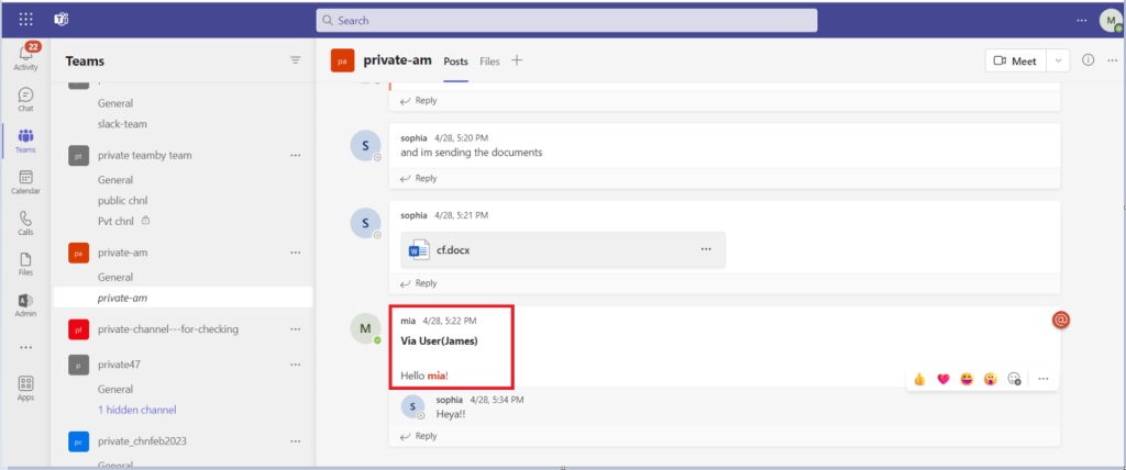 Microsoft Teams 