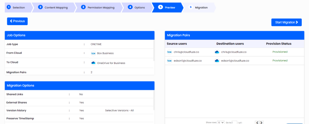 Preview Dropbox to sharepoint 