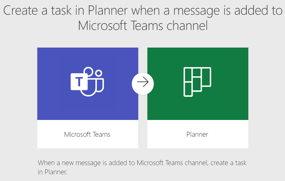 creating this Microsoft Teams automation