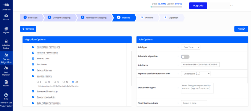 ile versions, embedded links, external permissions