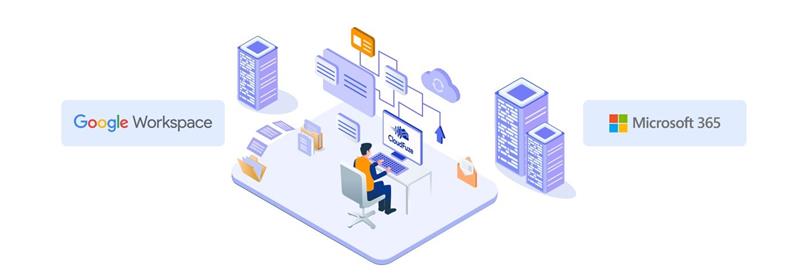 Move data to Microsoft 365 from Google Workspace, Picture