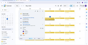Source Gmail Calendar Before Migration