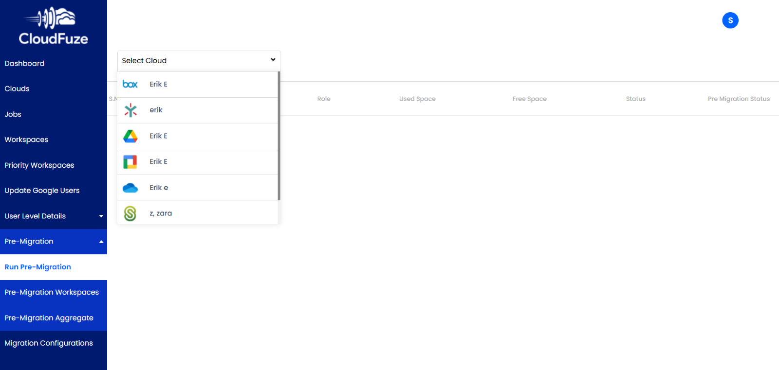 pre-scan analysis for Google Drive
