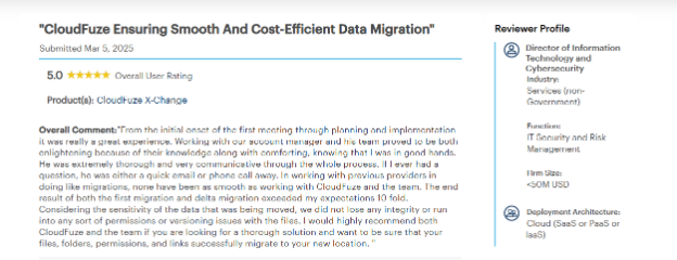 Data Migration Review
