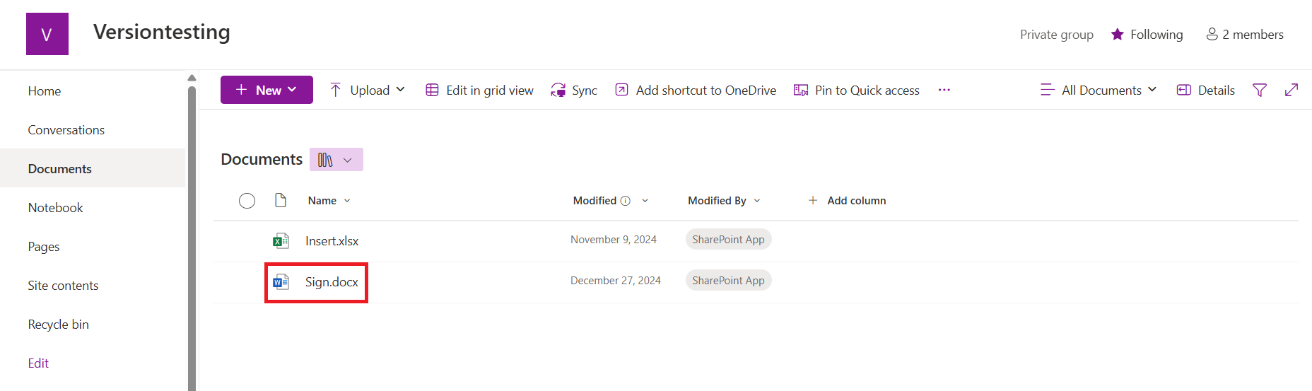 Egnyte files migrated to SharePoint