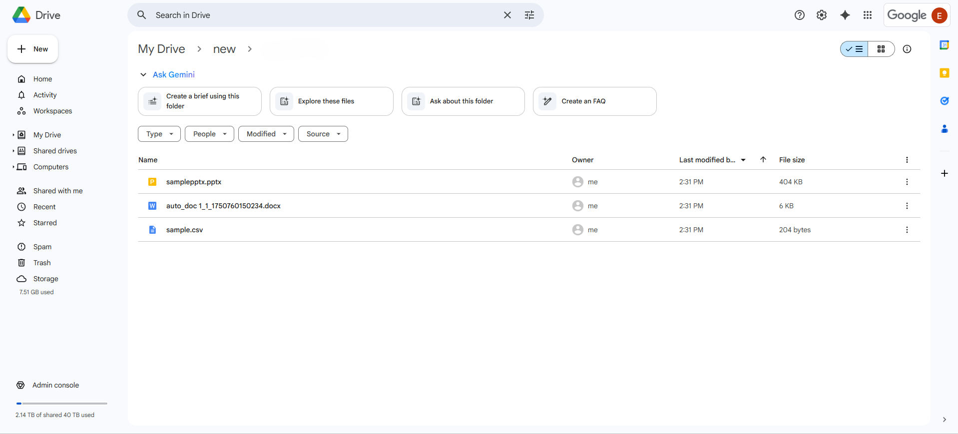 Word, Excel, and PowerPoint documents migrated from Dropbox to Google Drive