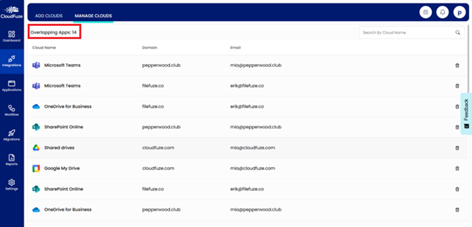 Detects overlapping apps automatically