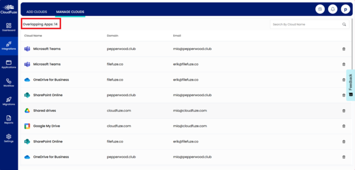 Detects overlapping apps automatically