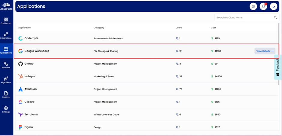 Google Workspace Applications Preview