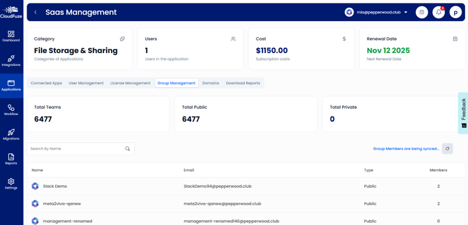 Manage Groups and Teams Efficiently