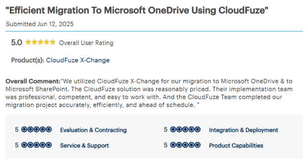 Onedrive Migration
