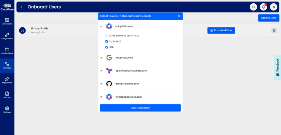 User Onboarding