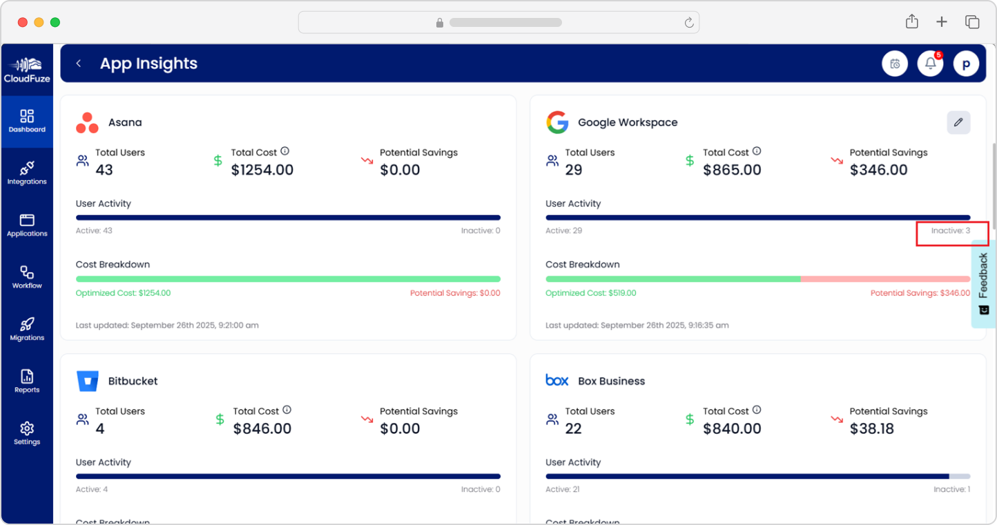 Inactive User Preview 