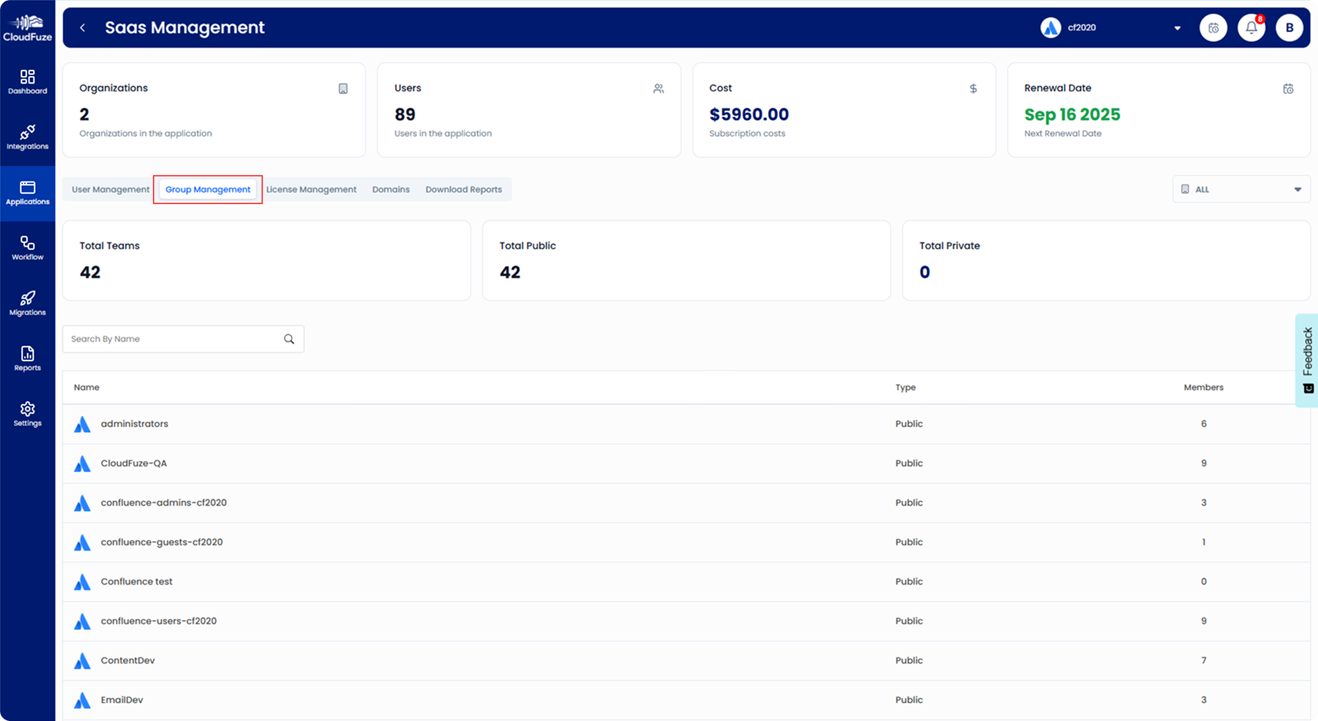 Step 6 Group Management