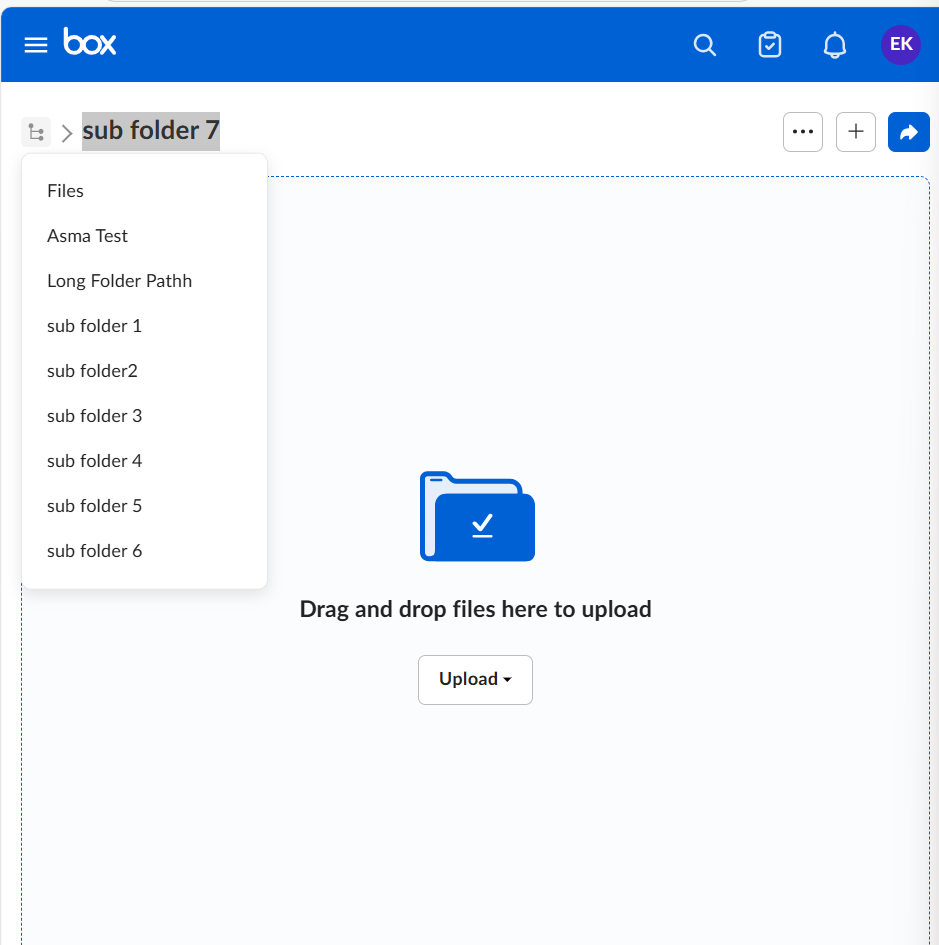 Box’s long folder Path