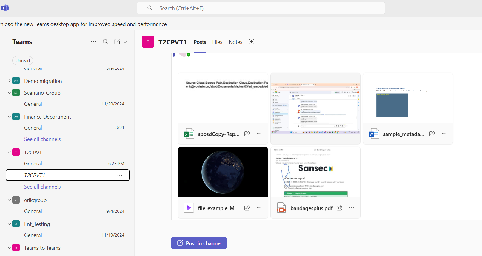 Microsoft Teams (After Migration)