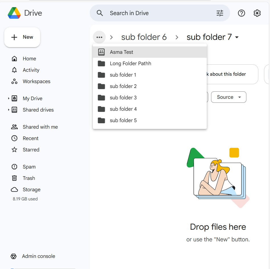 Google Shared Drive Path - Post Migration