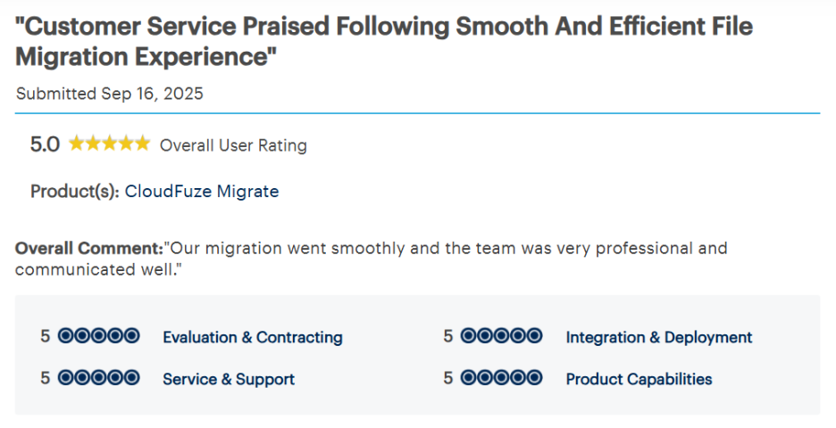 cloud migration service