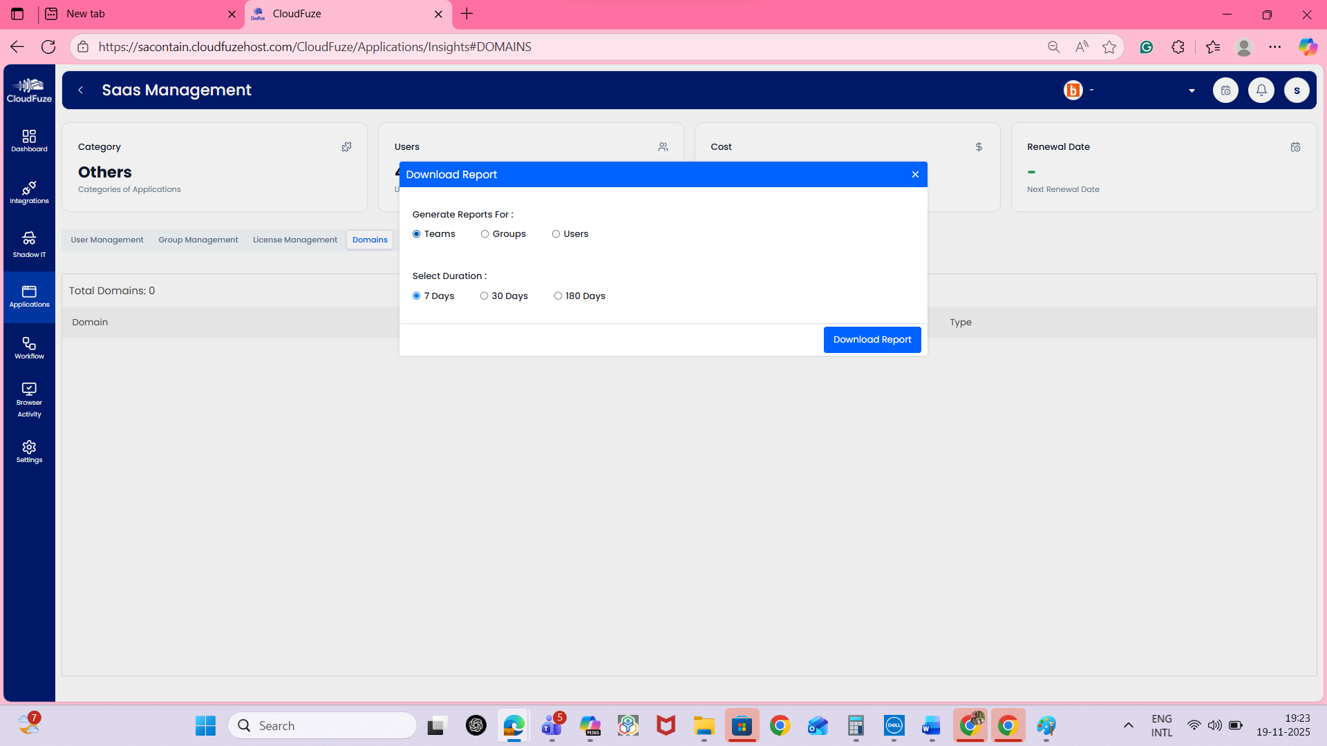 Download Audit-Ready Reports for SaaS Compliance