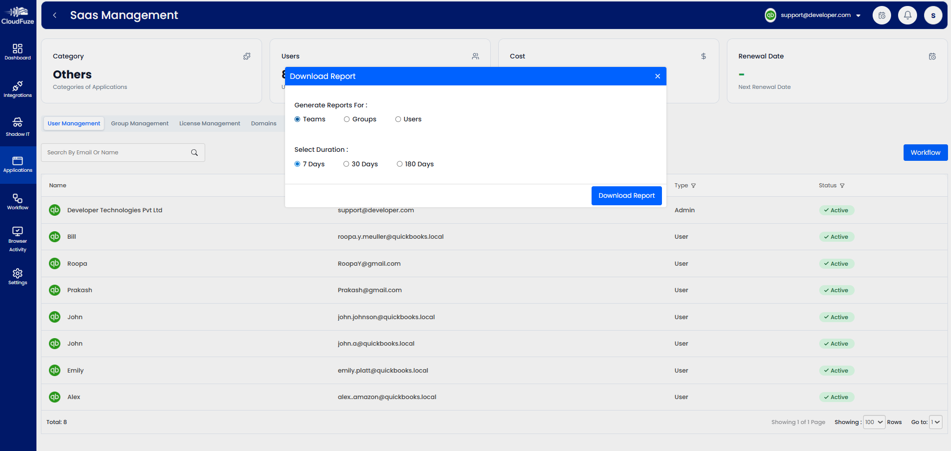 Download Audit Reports