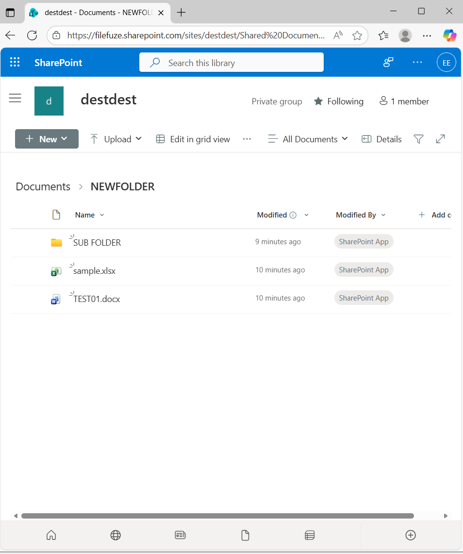 Shared ShareFile folders migrated accurately to SharePoint