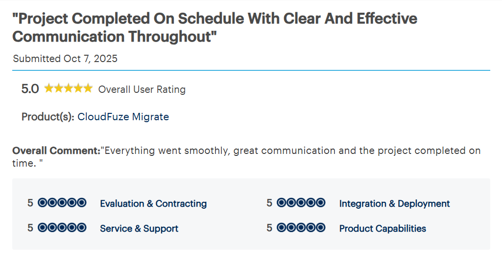smooth migration customer review