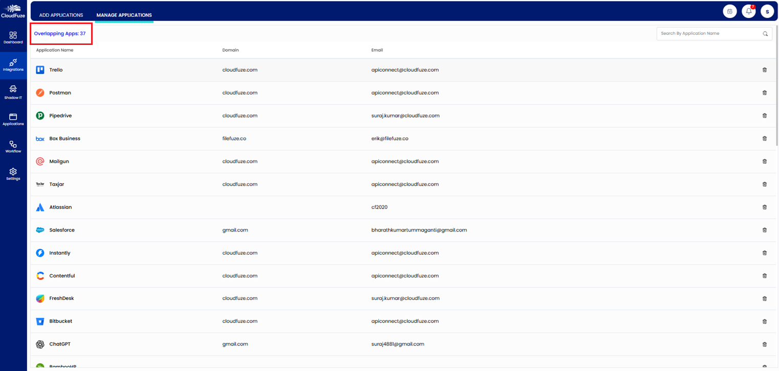 Overlapping Feature Preview