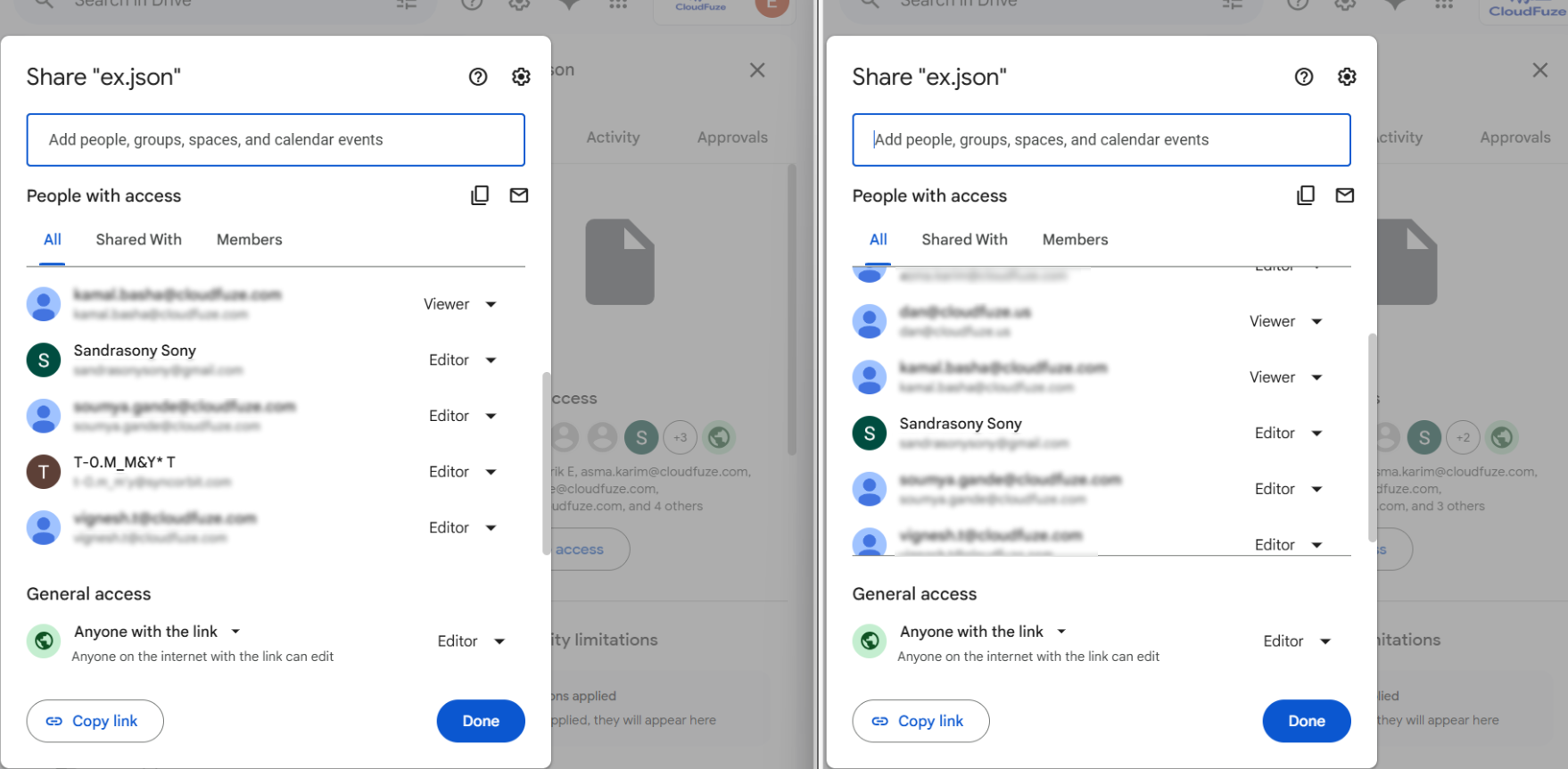 Google Workspace Tenant to Tenant External Shares Migration with CloudFuze