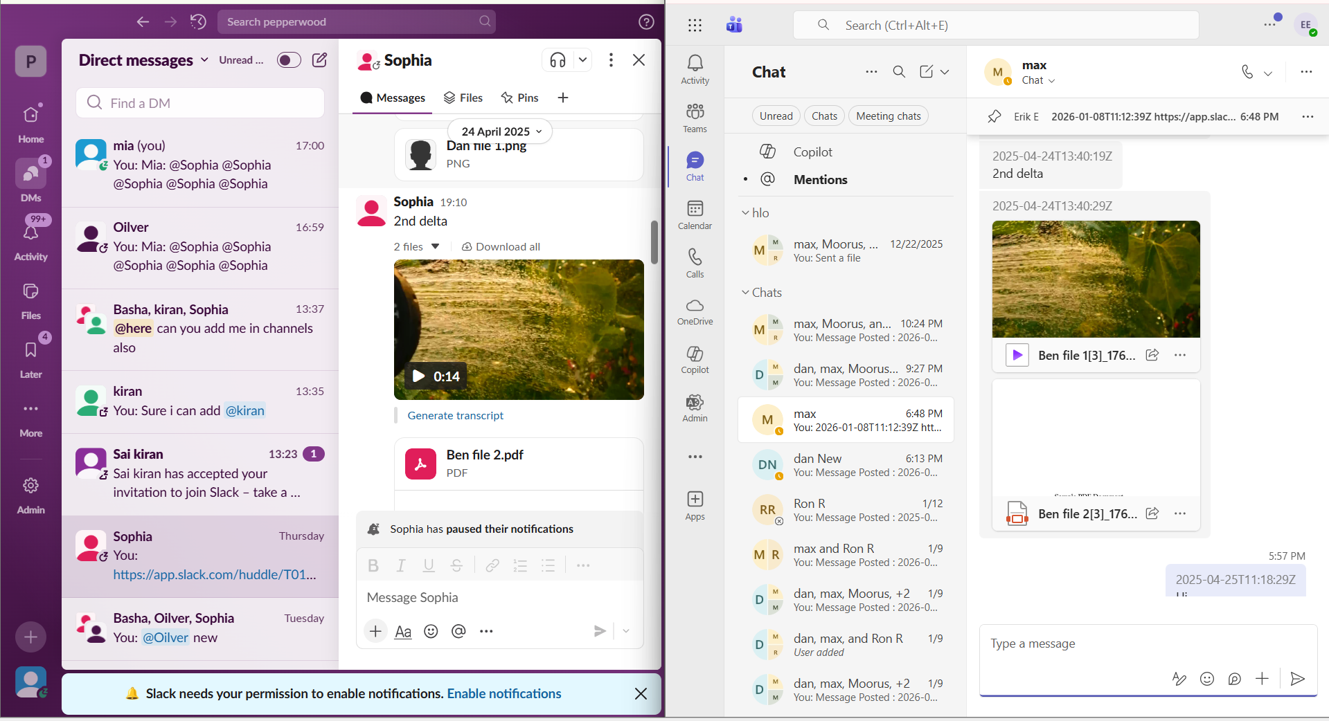 Direct messages attachments migration