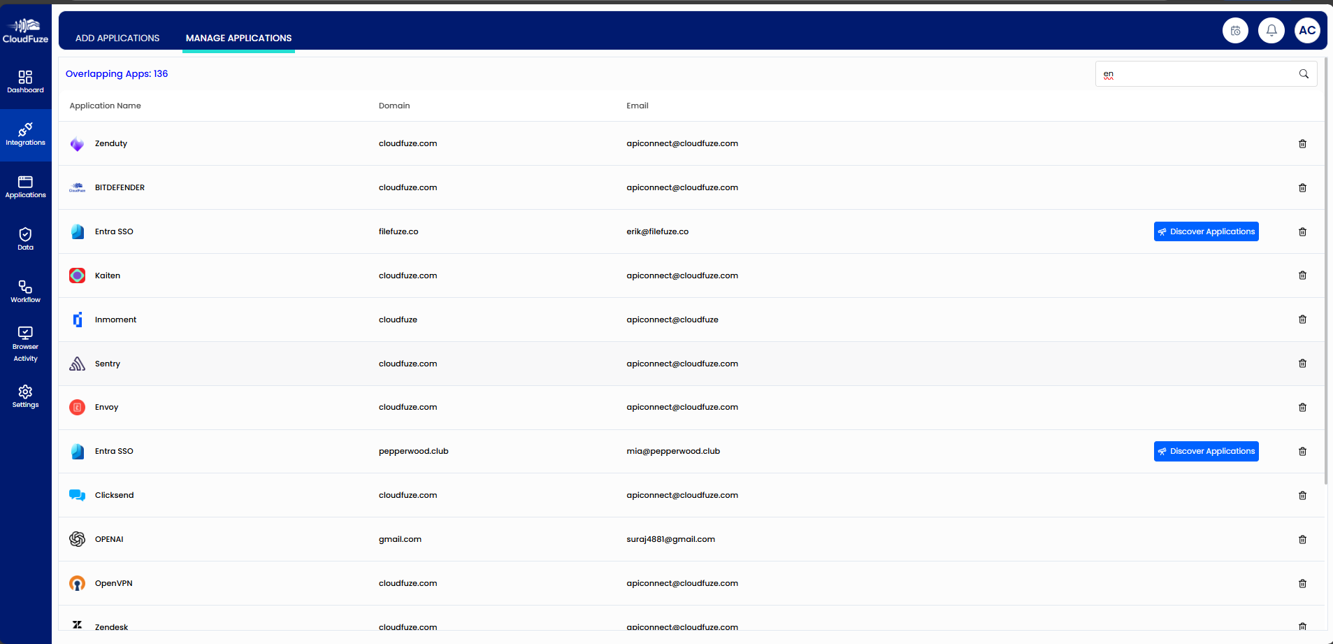 Deep Discovery of Entra SSO