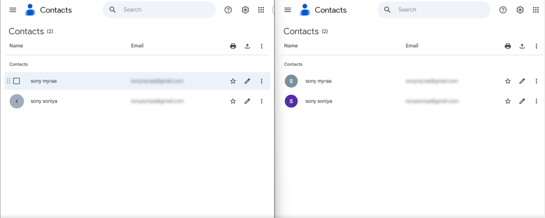 Contact Migration in Google Workspace
