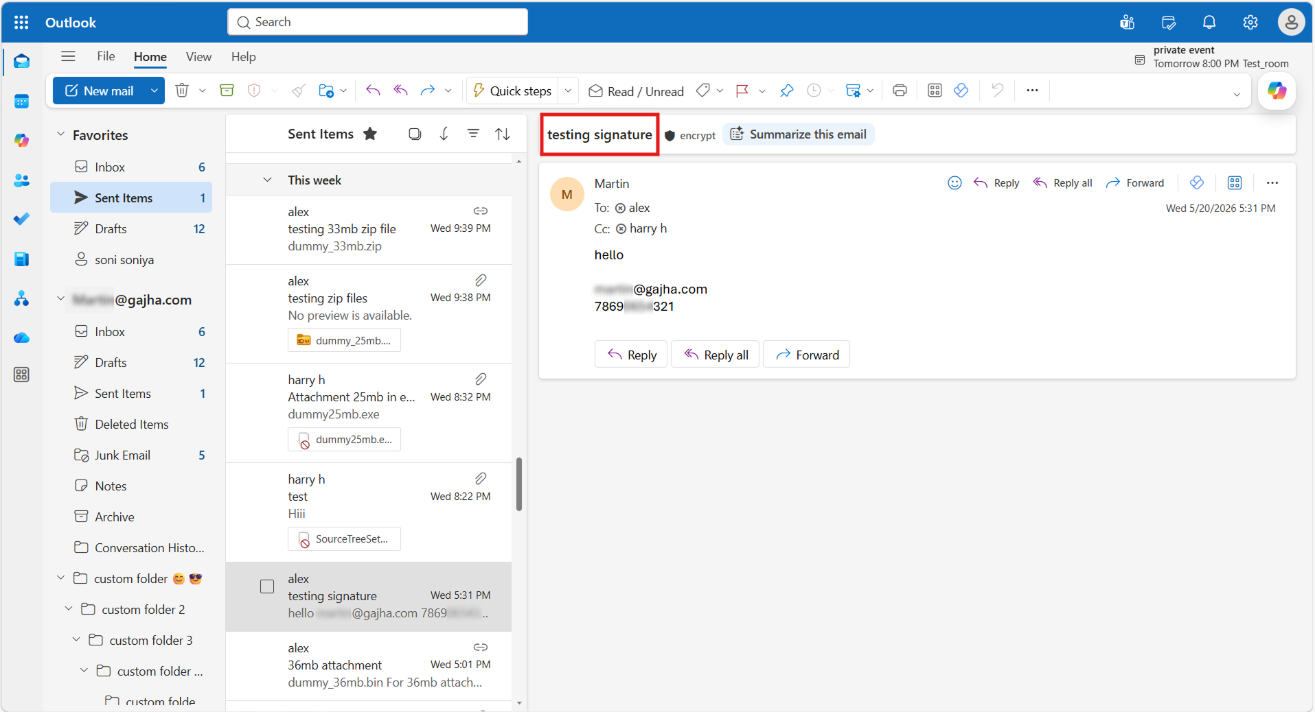 Email Signature Preservation From Outlook to Gmail transfer