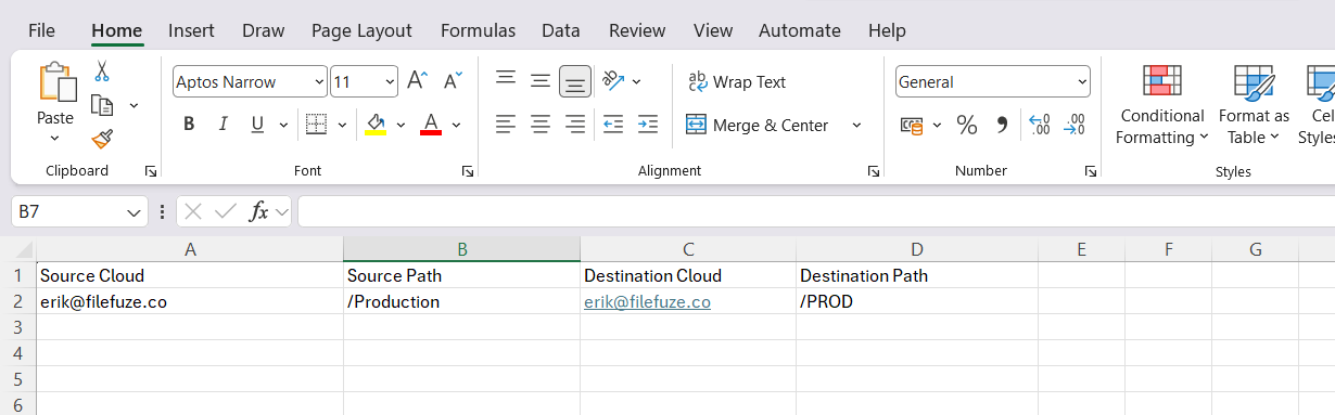 Step 11: Creating the CSV File